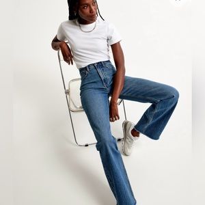 Abercrombie High Rise 90s Relaxed Jeans Curve Love